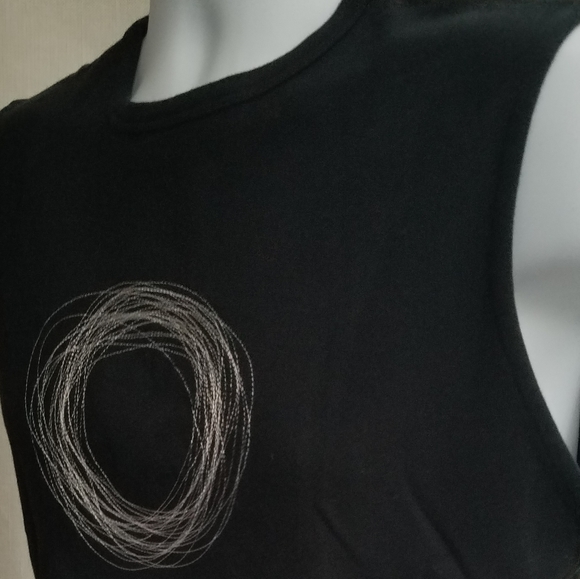 Men's "Kit Grover London" Black Tank Top - Picture 3 of 6